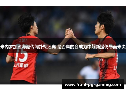 米内罗加盟海港传闻扑朔迷离 是否真的会成为中超新援仍悬而未决